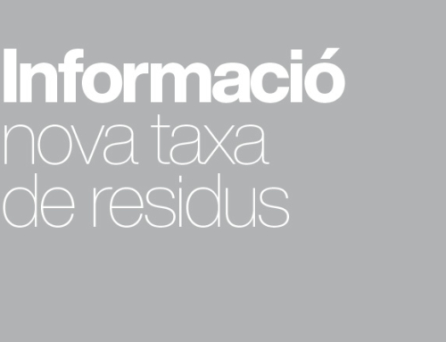 Informació nova taxa de residus