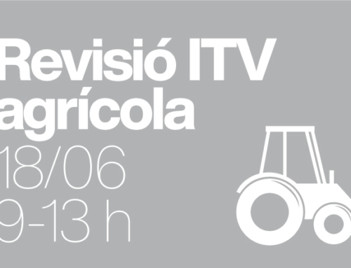18 de juny revisió ITV per maquinària agrícola, d’obres i serveis